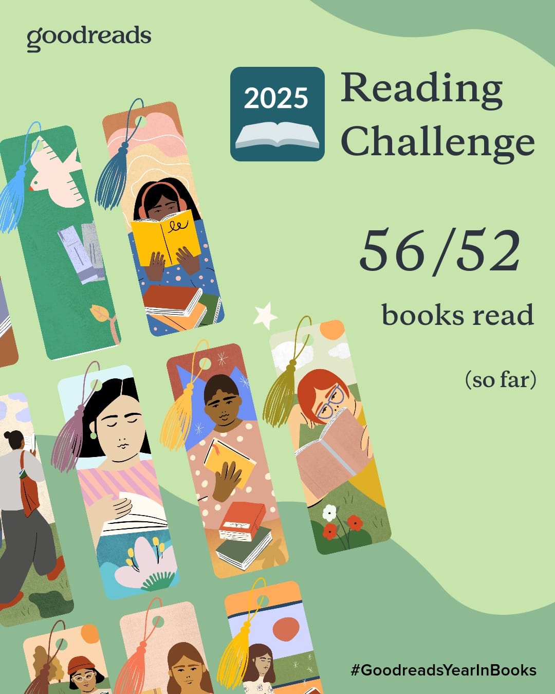 My 2025 Goodreads Stats
